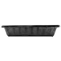 Black Wicker-Look Plastic Basket Without Holes - 16 inch x 12 inch x 3 inch