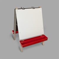 Whitney Brothers WB1863 23 3/4" x 21 3/4" x 36" Adjustable Toddler Easel with Dry Erase Boards