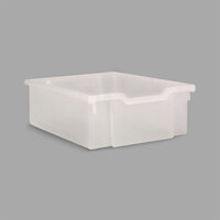 Whitney Brothers 101-290 17 inch x 12 1/4 inch x 6 inch F2 Translucent Plastic Tray