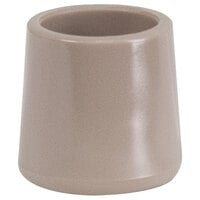 Flash Furniture LE-L-3-BGE-CAPS-GG Beige Replacement Foot Cap for Plastic Folding Chairs