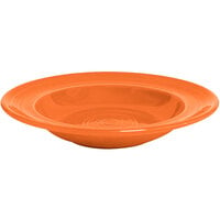 Tuxton CPD-090 Concentrix 12 oz. Papaya China Soup / Pasta Bowl - 24/Case