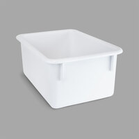 Whitney Brothers 101-333 5 inch x 11 1/4 inch White Plastic Sink Pan for Kitchen Combos