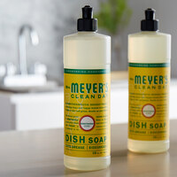 Mrs. Meyer's Clean Day 347638 16 oz. Honeysuckle Scented Dish Soap - 6/Case