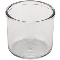 GET CD-8-B-2-CL Clear SAN Plastic 8 oz. Condiment Jar