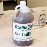 Advantage Chemicals 1 Gallon / 128 oz. Concentrated Pine Cleaner - 4/Case