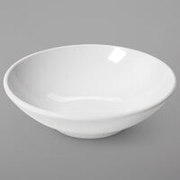 GET B-453-AW Settlement 4.5 oz. Ivory (American White) Melamine Round Side Dish Bowl - 48/Case