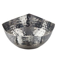 American Metalcraft SBH575 15 oz. Round Hammered Stainless Steel Serving Bowl