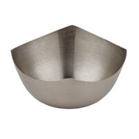 American Metalcraft SB325 3 oz. Round Satin Finish Stainless Steel Snack Bowl / Sauce Cup