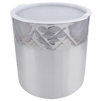 Bon Chef 9321DI Diamond Collection Cold Wave 12 Qt. Stainless Steel Triple Wall Ice Cream Container