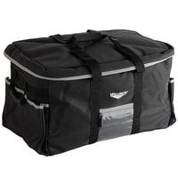 Vollrath VCBL300 3-Series Large Insulated Food Pan Carrier / Catering Bag, 23" x 15" x 14" - Holds (3) Full Size Food Pans