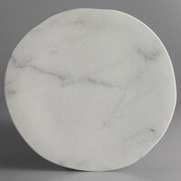 Carlisle 5310537 Ridge 11 inch Marble Melamine Rimless Plate - 12/Case