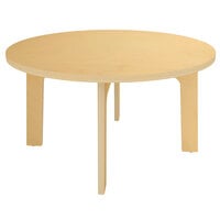 Whitney Brothers WX3518M Whitney Plus 35 inch Round 18 inch Height Wood Children's Table