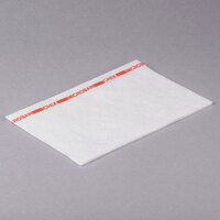 Chicopee 8252 Chix 13 inch x 21 inch White / Red Medium-Duty Microban Foodservice Towel - 150/Case