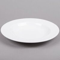 Arcoroc R0807 Candour 12 oz. White Porcelain Soup Plate by Arc Cardinal - 12/Case