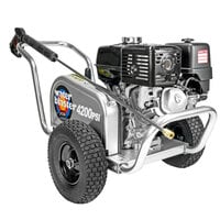 Simpson 60827 Aluminum Water Blaster 49-State Compliant Pressure Washer with Honda Engine and 50' Hose - 4200 PSI; 4.0 GPM
