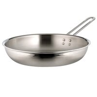 Bon Chef 60309-2TONESS Classic Country French Collection 3 Qt. 4 oz. Stainless Steel Two Tone Saute Pan / Skillet