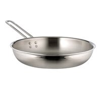 Bon Chef 60307-2TONESS Classic Country French Collection 1 Qt. 20 oz. Stainless Steel Two Tone Saute Pan / Skillet