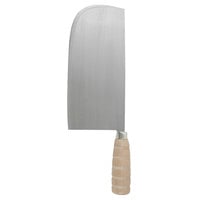 9 inch Cast Iron Shanghai Ping Cleaver with Wood Handle