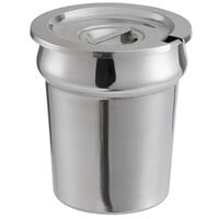 Stainless Steel Vegetable Inset with Notched Lid for Paragon 3 Qt. Warmers