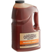 Cattlemen's 1 Gallon Memphis Sweet BBQ Sauce - 4/Case