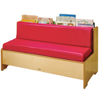 Whitney Brothers WB0971 42 1/2 inch x 19 1/2 inch x 22 inch Comfy Reading Center