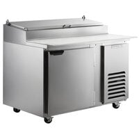 Beverage-Air DP46HC 46 inch 1 Door Refrigerated Pizza Prep Table