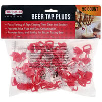 Chef Master Beer Tap Plug with Brush - 50/Pack