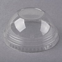 Fabri-Kal DLKC9/10NH Kal-Clear / Nexclear 7 and 10 oz. Clear Plastic Dome Lid - 100/Pack