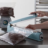 16 inch Manual Impulse Bag Sealer with Timer - 110V