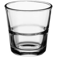 Anchor Hocking 90252 Clarisse 10 oz. Stackable Rocks / Old Fashioned Glass - 24/Case