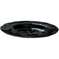GET ML-144-BK New Yorker 21" x 15" Black Oval Serving Platter