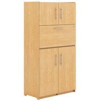Whitney Brothers WB1819 Teacher's Convertible Work Station Cabinet - 18 11/16 inch x 36 1/2 inch x 70 inch