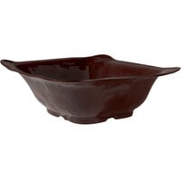 GET ML-131-BR New Yorker 4.25 Qt. Brown Square Catering Bowl
