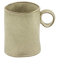 10 Strawberry Street FRZ-MUG-BG Firenza 13.7 oz. Beige Porcelain Mug with Handle - 24/Case