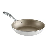 Vollrath 67010 Wear-Ever 10" Aluminum Non-Stick Fry Pan with PowerCoat2 Coating and TriVent Chrome Plated Handle