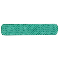 Rubbermaid FGQ42400GR00 HYGEN 24 inch Green Microfiber Dust Mop Pad