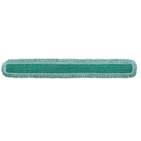 Rubbermaid FGQ46000GR00 HYGEN 60 inch Green Microfiber Fringed Dust Mop Pad