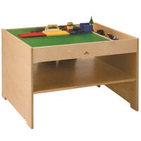 Whitney Brothers WB1359 27 3/4 inch x 21 1/2 inch x 22 inch Kids' Wood Construction Site Table