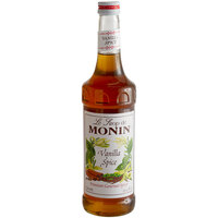 Monin 750 mL Premium Vanilla Spice Flavoring Syrup