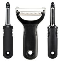 Microplane 3PC Professional Vegetable Peeler Set | Veggie Peelers