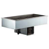 Delfield N8156BP Four Pan Drop In Refrigerated Cold Food Well