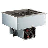 Delfield N8130BP Two Pan Drop In Refrigerated Cold Food Well