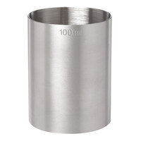 Barfly M37054 100 mL (3.38 oz.) Stainless Steel Thimble Measure
