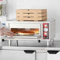 Avantco DPO-18-S Single Deck Countertop Pizza/Bakery Oven - 1700W, 120V