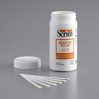 Serim 5152Q Quaternary Test Strips 0-800ppm - 100 Count Vial