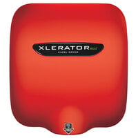 Excel XL-SPV-ECO-RED-1.1N XLERATOReco® Red Baron Energy Efficient No Heat High-Speed Hand Dryer - 208 / 277V, 500W