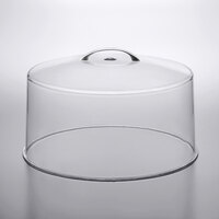 Choice 12" x 6" Clear Round Cake Cover