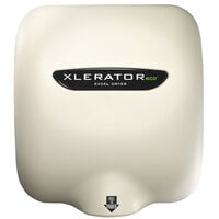 Excel XL-SP-ECO-B-1.1N XLERATOReco® Bone White Energy Efficient No Heat High-Speed Hand Dryer - 110 / 120V, 500W