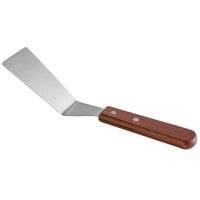 10 1/2 inch Square Pizza Server / Turner with Wood Handle
