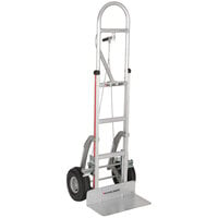 Magliner NPK15CG245 500 lb. Y-Cable Brake Hand Truck with 10 inch Pneumatic Wheels, 60 inch Vertical Loop Handle, and Stairclimbers